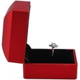 thumbnail image 4 of Fashion Ring Box LED Light Up Ring Storage Case Jewelery Holder (Red), 4 of 5