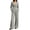 Gray, variant on Womens Business Suit 2 Piece Dressy Work Office Outfits Single Breasted Blazer with Wide Leg Dress Pant Casual Long Sleeve Blazer Set
