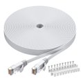 thumbnail image 1 of Cable Ethernet BUSOHE Cat6 de 50 m blanco para red informática, 1 of 7