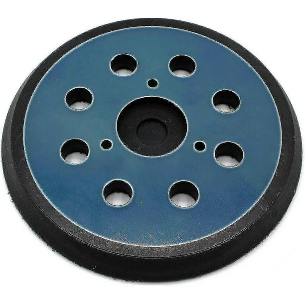 Adhesive sanding pad 123 mm - 8 holes for Makita eccentric sander BO5021, BO5041, BBO180, DBO180, MT924 LO-Ron_Feb