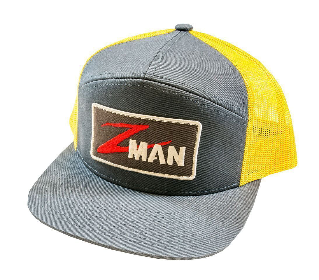 Z-Man 7 Panel Flat Bill Patch Logo Hat 