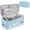 Blue, variant on Travel Carrying Case Compatible with Shark Flexstyle/FlexFusion/Hair Dryer,Double-Layer Hair Hot Tools Storage Bag Fits for Dyson Airwrap Styler/Supersonic Hair Dryer and Attachments,Blue-Bag Only