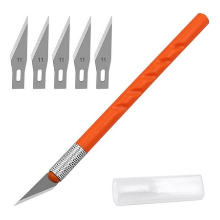 

6Pcs Art Carving Cutter With 11# Replacement Blades Paper Sticker Carving Blade