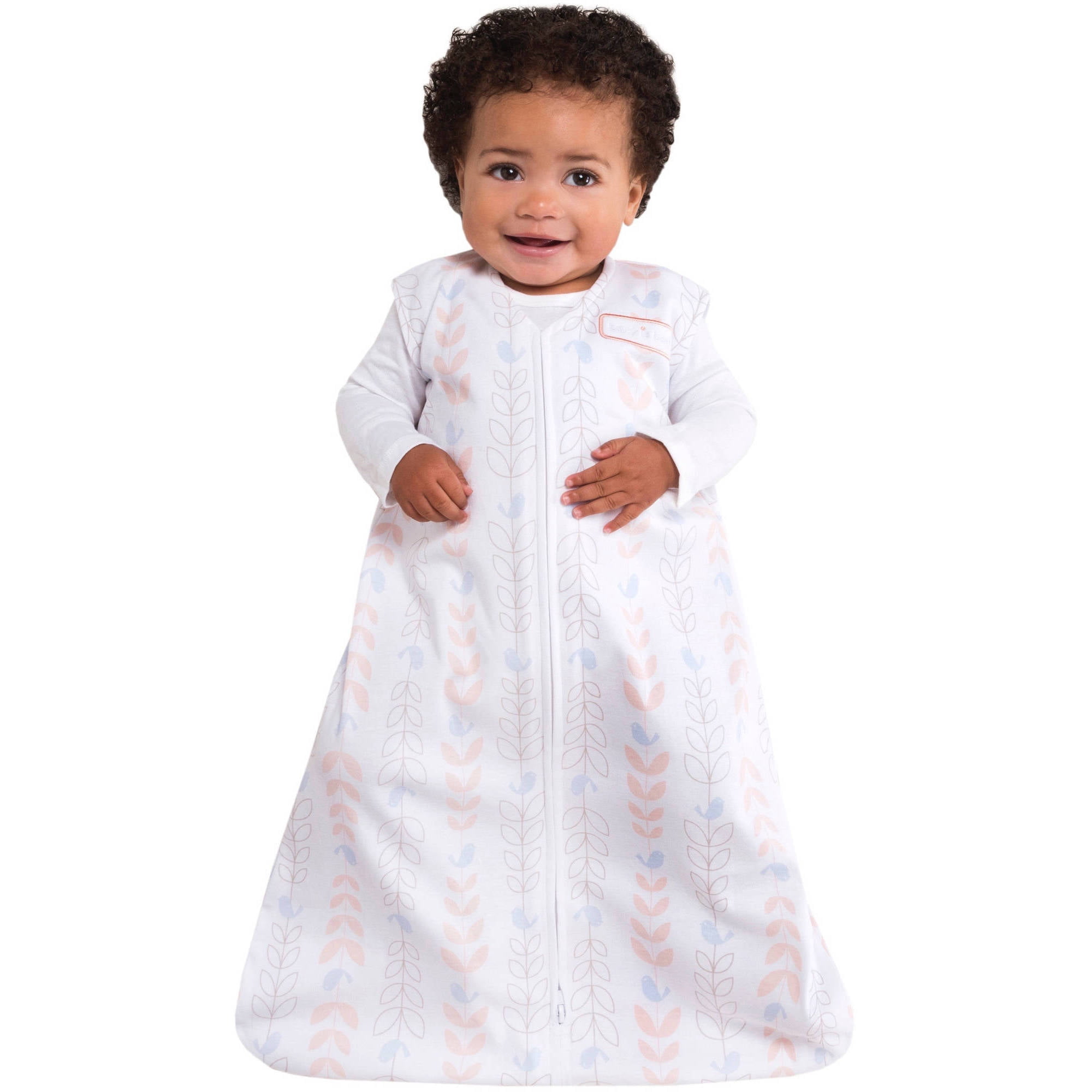 HALO SleepSack Wearable Blanket, 100 Cotton, Bird Life, Small