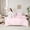 Pink M, variant on Manfei Monogrammed Letter 7-Piece Twin Bedding Sets,Kawaii Bow Bedding Comforter Set,Geometric Plaid Breathable Sheet Sets,Super Cozy Cartoon Room Decor,Reversible
