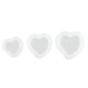 thumbnail image 1 of 3 Piezas 3D Amor Corazón de Silicona Cristal Encanto Colgante Chico Sunnimix Amor Molde del Corazón, 1 of 8
