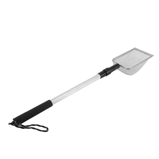 Long Handle Cat Litter Scoop,Metal Kitty Poop Scooper for Litter Box Stainless Steel Sifting Shovel Detachable Stainless Steel Non Stick Kitty Litter Scoop for Chicken