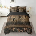 thumbnail image 5 of Erosebridal 7 Piece Camo Mallard Duck Comforter Set With Sheets Men Rustic Farmhouse Cabin Bed In A Bag Full,Hunting Woodland Duck Bedding Set Country Wood Board Animal Bed Set, 5 of 6