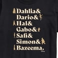 thumbnail image 3 of Disney Wish - Dahlia, Darlo, Hal, Gabo, Safi, Simon, & Bazeema - Men's Short Sleeve Graphic T-Shirt, 3 of 5