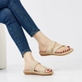 thumbnail image 6 of Ecetana Slide Sandals for Women Flip Flops Comfort Non-Slip Summer Casual Shoes Dressy Beach Sandals, 6 of 6