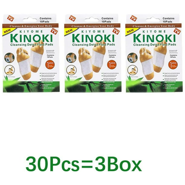 Parches de desintoxicación Kinoki BANYUO para pies 10/20/30/50/60/100pcs