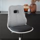 thumbnail image 5 of BRIGHTFUFU Almohada de apoyo Lumbar, almohada ergonómica, cojín trasero para sofá, almohada Lumbar para silla de oficina, silla de escritorio, asiento de coche, sofá y sofá, 5 of 8