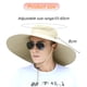 thumbnail image 2 of Sombrero para el sol Sombrero de pescador para exteriores para hombre Sombrero para el sol Sombrero de pesca de verano para hombre Sombrero protector solar con protección UV, 2 of 5