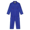 thumbnail image 2 of Aislor Mens Mechanic Uniforms Long Sleeve Zip Up Coverall Stain and Wrinkle Resistant, 2 of 7