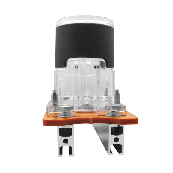 Router Base 2 in 1 Palms Router Base Router Router Tool for Trimmers Transparent Plastic Base Power Tool
