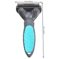 thumbnail image 3 of Pet Hair Removal Grooming Brush & Comb, Medium Size, Pink Color - Removes Loose Pet Hair, Suitable For Daily Grooming, Ergonomic Handle, Designed To Fit Pets' Habits - For Dogs,, 3 of 3