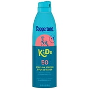Coppertone KIDS Sunscreen Continuous Spray SPF 50 (Packaging may vary) (Pack of 16)
