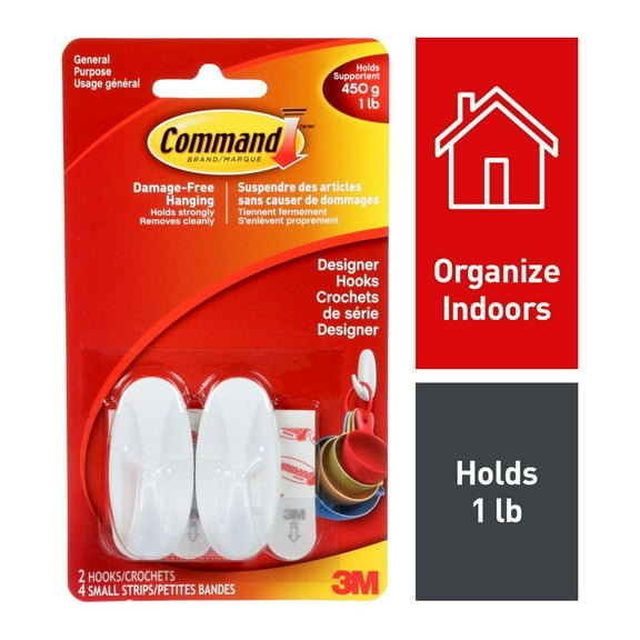 Command™ Designer Hook 17082-EF, Small