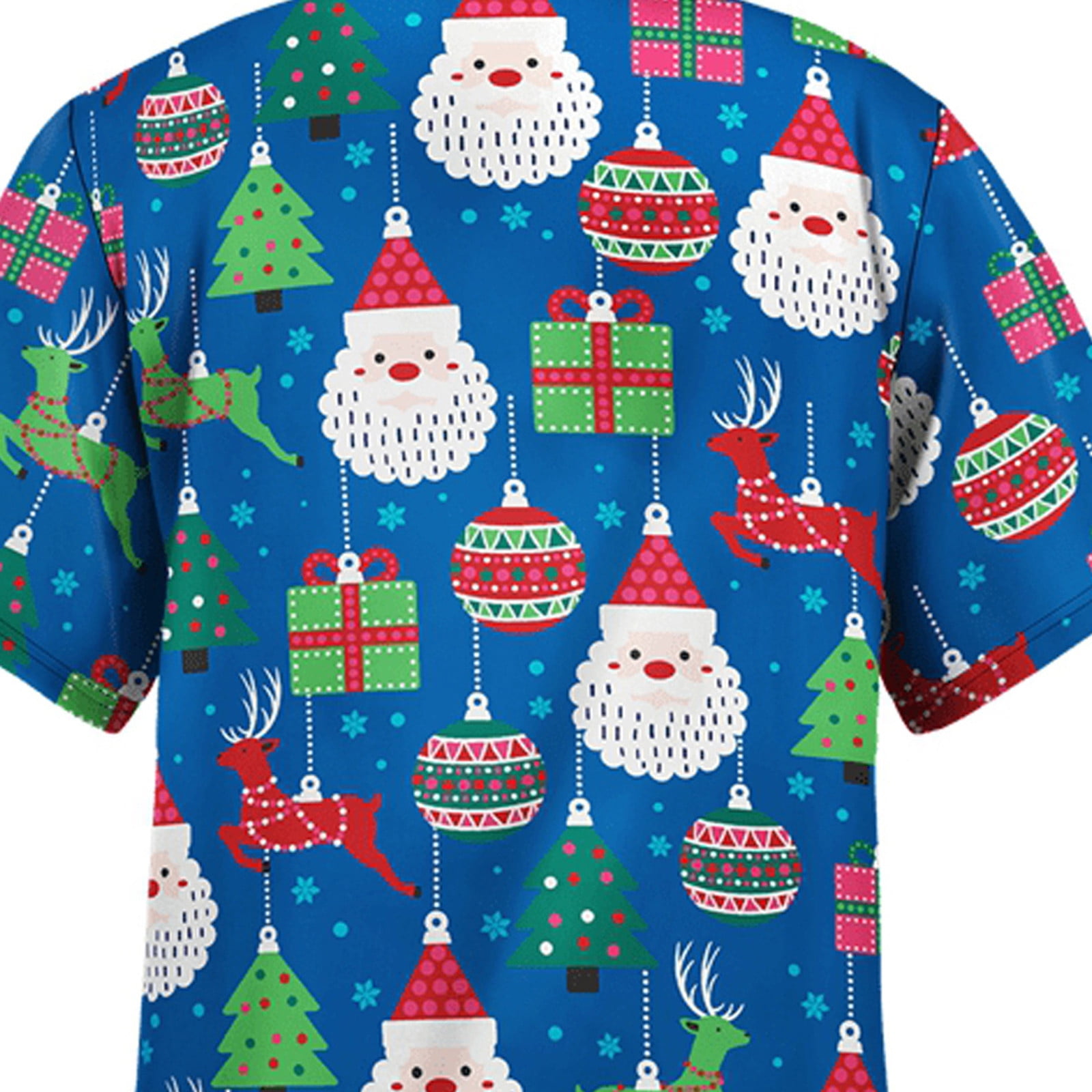 Puyana Puyana Women S Short Sleeve V Neck Tops Women S Christmas Tops Thanksgiving Blouse Walmart Com Walmart Com