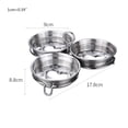 thumbnail image 4 of ZPAQI Stainless Steel Heart Egg Poacher Non-stick Eggs Poaching Pod Cooking Steamer, 4 of 13