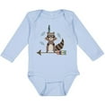 thumbnail image 3 of Inktastic Raccoon Woodland Tribal Arrow Boys or Girls Long Sleeve Baby Bodysuit, 3 of 5