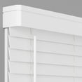 thumbnail image 2 of Lumino 2" Smooth Slat Venetian Window Blinds - 34.5"W x 60"L - White, 2 of 4