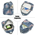 thumbnail image 5 of FORMRS Mini Backpack Purse for Women Quilted Travel Daypack Casual Shoulder Bag, Trees in The Night, 5 of 7