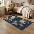 thumbnail image 2 of ODIKA Interactive Planet Map Showcasing Oceanic Wildlife And Navigation Non-Slip Chair-Friendly for Dining Room, Under Table, Home Office, 2 of 7
