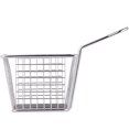 thumbnail image 2 of Square Mesh Frying Basket Strainer Mini Food Colander Mesh Fry Filter Mesh Basket for Potatoes Chips French Fries (Size S), 2 of 8