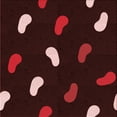 thumbnail image 1 of Ahgly Company Machine Washable Indoor Square Transitional Chocolate Brown Area Rugs, 7' Square, 1 of 7