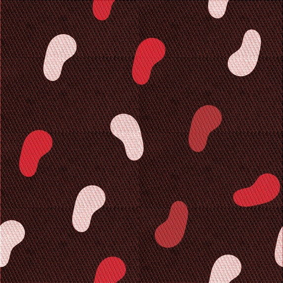 Ahgly Company Indoor Square Patterned Chocolate Brown Area Rugs, 7' Square