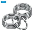 thumbnail image 3 of Unique Bargains 32mm Metal O Rings, 10 Pack 304 Stainless Steel Round Rings for Hardware Bags, 3 of 7