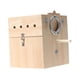 thumbnail image 4 of Casa de apareamiento para loros, casa para pájaros, accesorios para jaulas, caja de cría para pájaros, nido para pájaros dejado colgando, 4 of 9