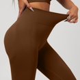 thumbnail image 5 of High Waisted Leggings for Women JIANLAI Seamless High Waist Yoga Leggings Ribbed Knit Full Length Workout Pants Soft Stretch Athletic Trousers for Gym Fitness Running Daily Casual Wear, 5 of 7