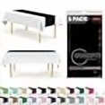 thumbnail image 3 of Grandipity Black 6 Pack Premium Disposable Plastic Table Runner 14 x 108 Inch. Table Runner for Dinner Parties & Events, 3 of 4