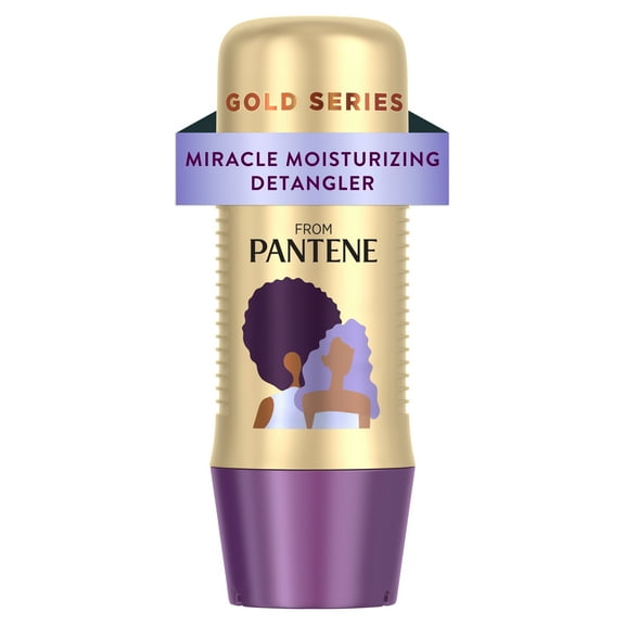 Pantene Gold Series Miracle Hair De-tangler with Argan Oil Conditioner, 8 fl oz