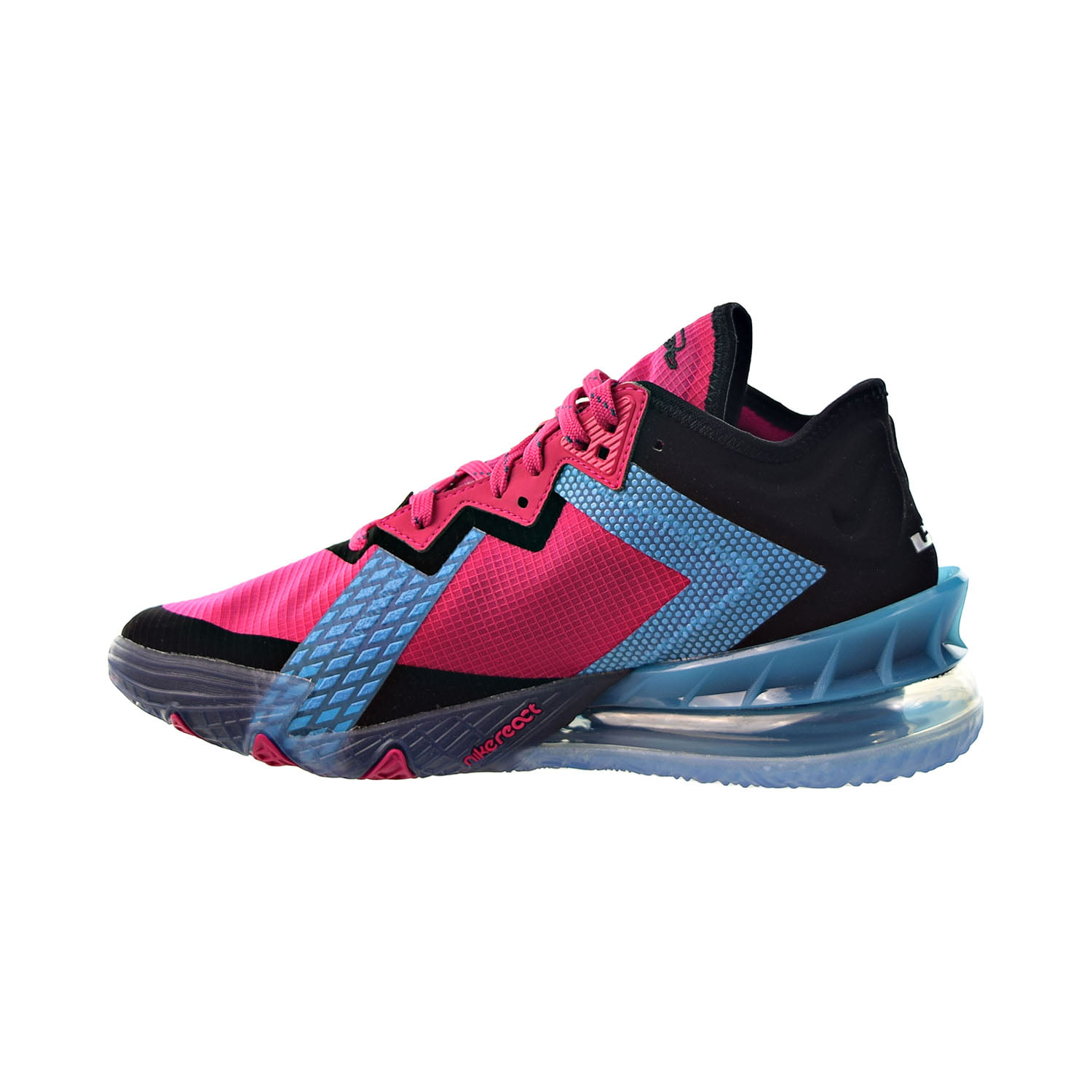 Nike Lebron XVIII Low “Neon Lights” Men's Shoes Fireberry-Black cv7562-600