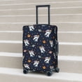 thumbnail image 2 of Lsque Panda Astronaut Printed Luggage Cover, Travel Luggage Protector,Scratch and Dirt Resistant, Fits 18-32 Inch Luggage - Medium, 2 of 9