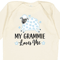 thumbnail image 4 of Inktastic Grammie Loves Me Grandson Boy Lamb Boys or Girls Long Sleeve Baby Bodysuit, 4 of 5