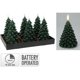 thumbnail image 2 of LED Candle Dark green Christmas Tree 19 cm Flame effect, 2 of 2