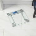 thumbnail image 4 of Taylor Weight Tracking LCD Glass Body Weight Scale Battery Powered, 440 lb, 4 of 7