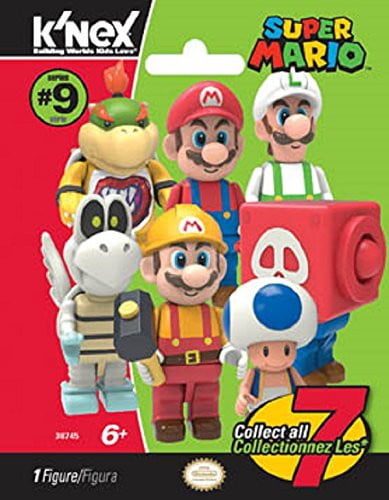K 'NEX Super Mario Series 9 aveugles Sac Mini Figure New Toys En Stock 
