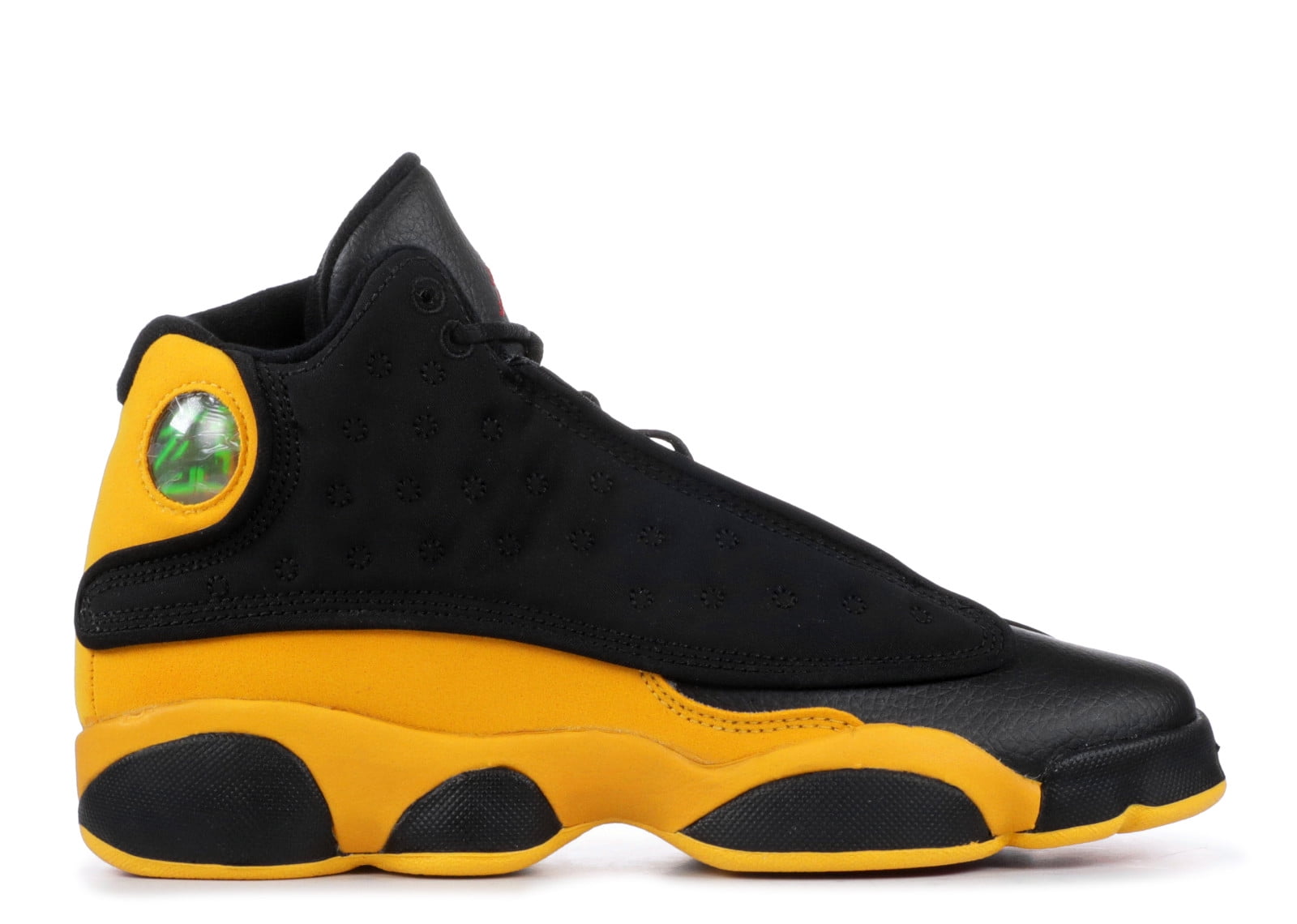 yellow and black retro jordans