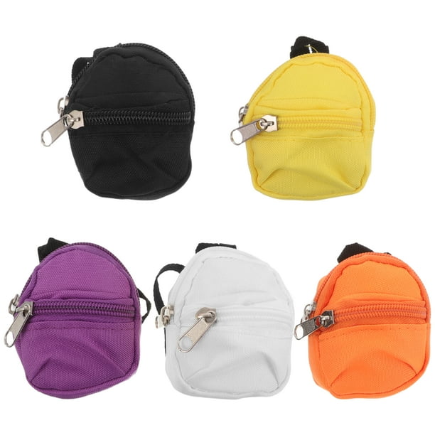 5 llaveros y monederos: Mini monedero con cremallera para muñeca, abalorio para mochila, pequeño monedero para mochilas escolares, recuerdo de fiesta, bolsita con cremallera para regalo.