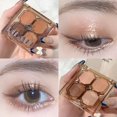 thumbnail image 2 of Sombra De Ojos De Cuatro Colores Perlado No Es Fácil De Quitar Maquillaje Estudiantes Baratos, 2 of 4