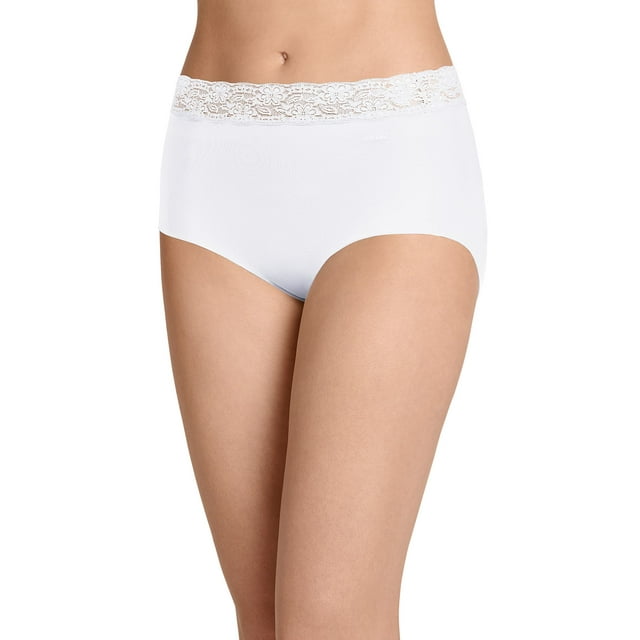 Jockey No Panty Line Promise Tactel Lace Hip Brief