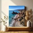 thumbnail image 6 of Coastal Villa Landscape Canvas Print Wall Art for Living Room Bedroom Bathroom Hallway Office Decor, 6 of 8