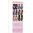 thumbnail image 1 of Organizador de zapatos sencillo para el hogar con 24 bolsillos sobre la puerta, 1 of 6