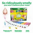 thumbnail image 4 of Crayola Silly Scents Wedge Tip Washable Markers-12 Colors, 4 of 5