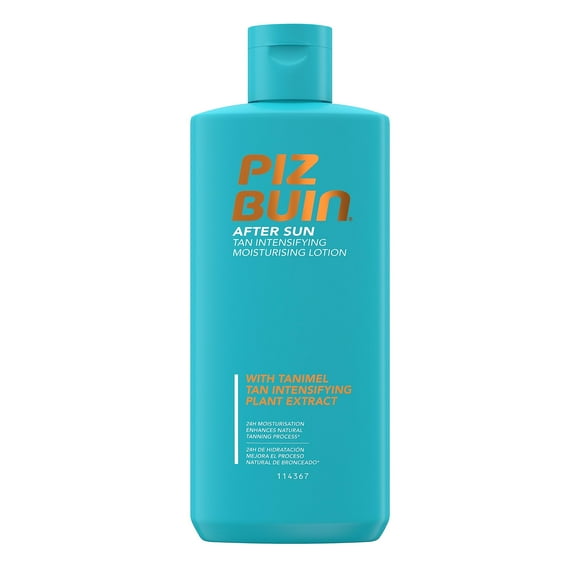 Loción para después del sol Piz Buin, intensificador de bronceado, 200 ml